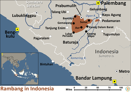 map of Indonesia