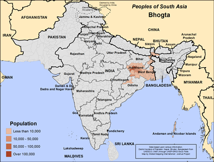 map of India