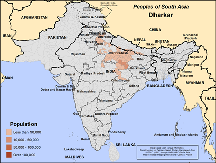 map of India