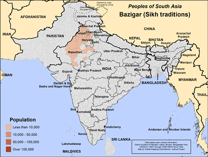 map of India